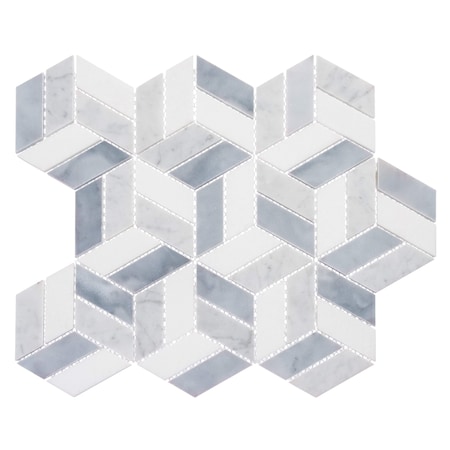 Andova Tiles ANDOVA TILES Tesselate 1" x 2" Natural Stone Mosaic Wall Floor Use Tile ANDTES565